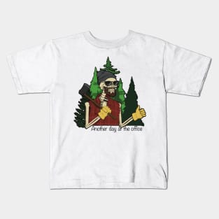 Lumberjack Bones Kids T-Shirt